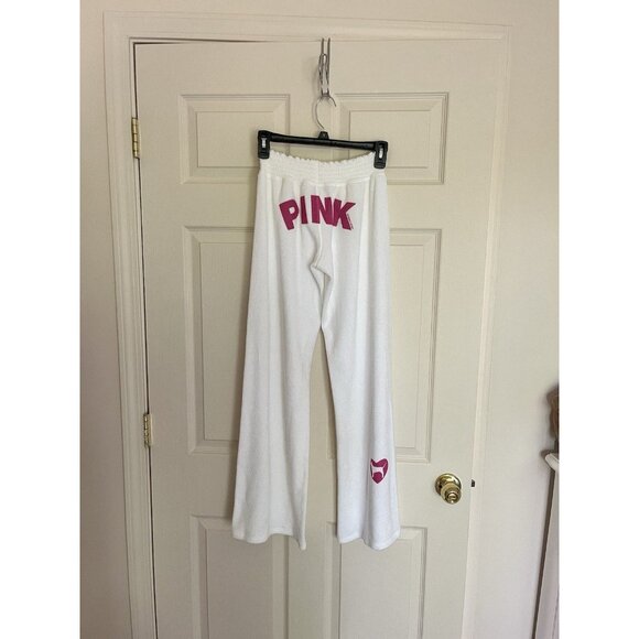 Victoria’s Secret Pink White Terry cloth Matching Set Vintage 2006 Size Small - Picture 11 of 15